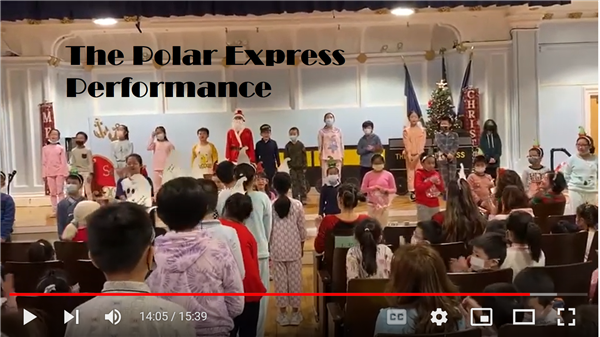 Link to Youtube 4th grade performance of the Polar Express